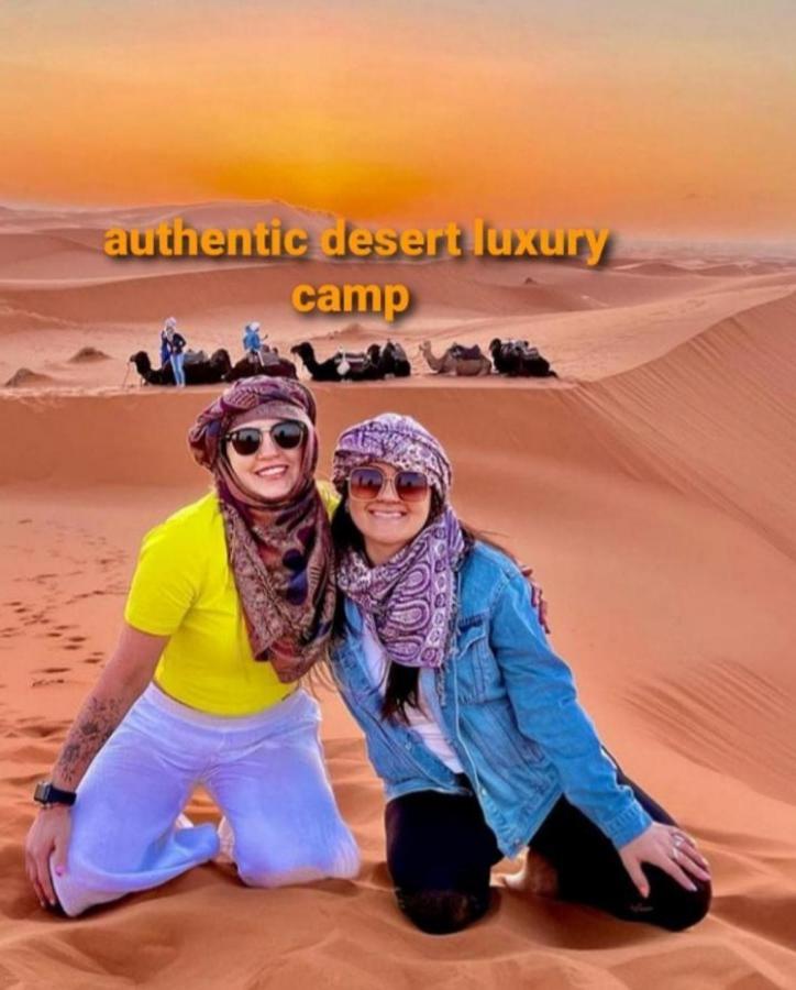 Authentic Desert Luxury Camp Merzouga Esterno foto